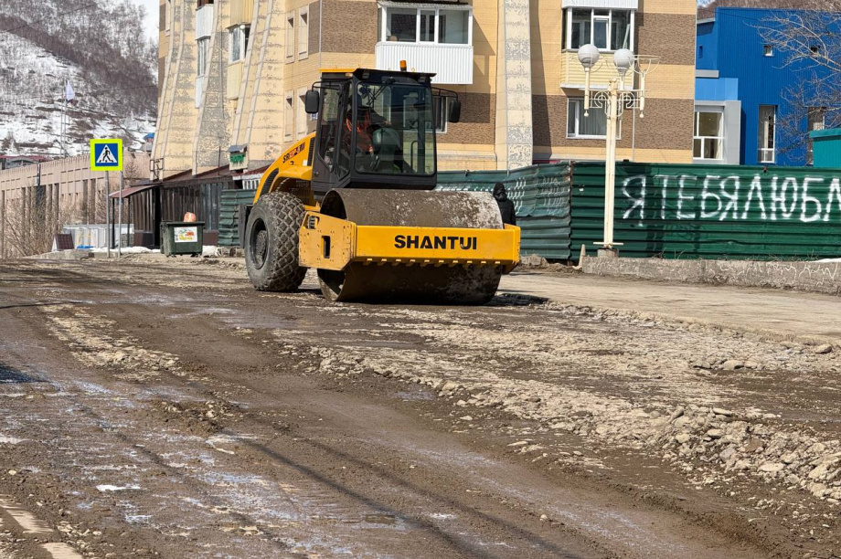 Дорога на улице Ленинской: то ли еще будет.... Фото: ИА "Камчатка". Фотография 3