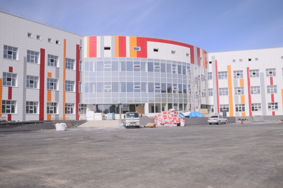 Благоустройство двора школы № 40 завершат на этой неделе в Петропавловске. Фото: kamgov.ru. Фотография 16