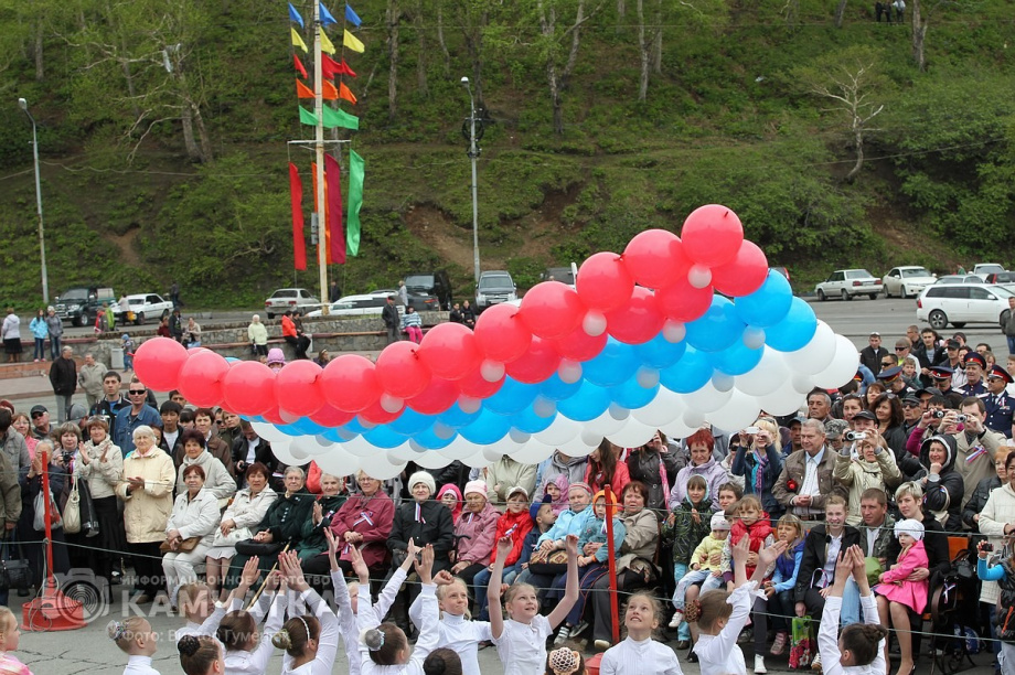 День Государственного флага России отмечает сегодня Камчатка. Фото: Виктор Гуменюк. Фотография 49