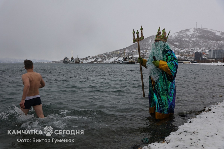 Эстафета «Закаленная Россия – сильная страна» на Камчатке. Фоторепортаж. Фото: Виктор Гуменюк\ИА "Камчатка". Фотография 19