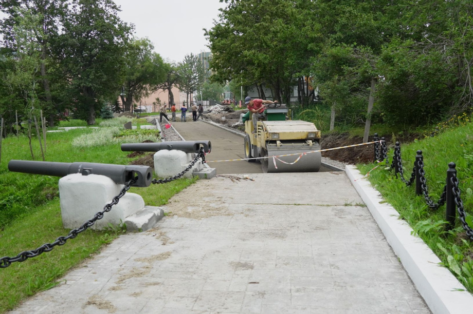 Центр Петропавловска- Камчатского становится пешеходным. Фоторепортаж.. . Фотография 15