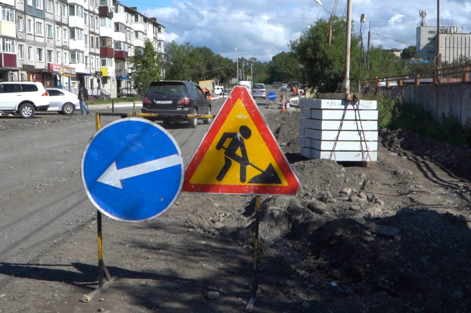 Завершается асфальтирование дороги на Абеля в Петропавловске-Камчатском. Фото: пресс-служба правительства Камчатского края