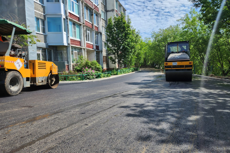 В Петропавловске-Камчатском благоустраивают девять дворовых территорий. . Фотография 5