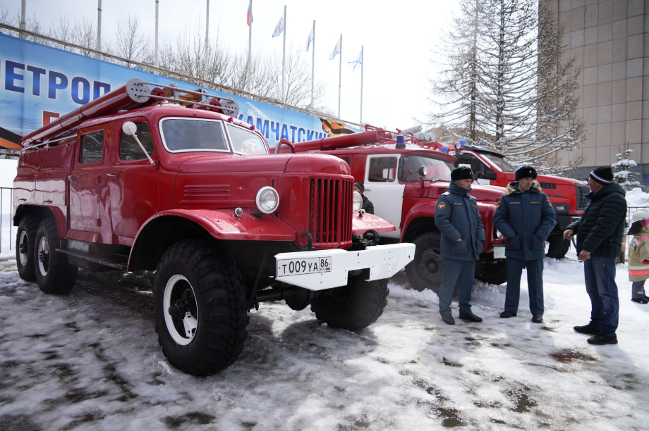 На Камчатке отметили 377 лет пожарной охраны (фоторепортаж). . Фотография 10