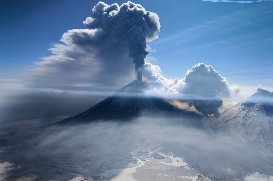 Землетрясения и вулканическая активность на Камчатке на 9 августа. Фото: Кирилл Какоткин 