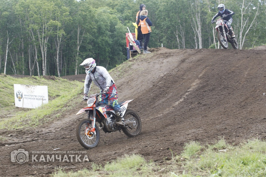 Сборная России победила на Кубке Содружества по мотокроссу на Камчатке. . Фотография 23