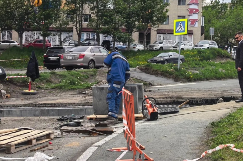 В Петропавловске-Камчатском идет комплексный ремонт дорог. ПКГО. Фотография 3