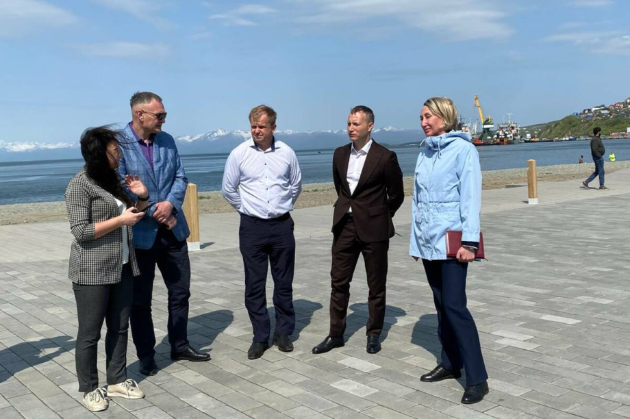Набережная в Петропавловске-Камчатском будет готова к середине лета. . Фотография 2