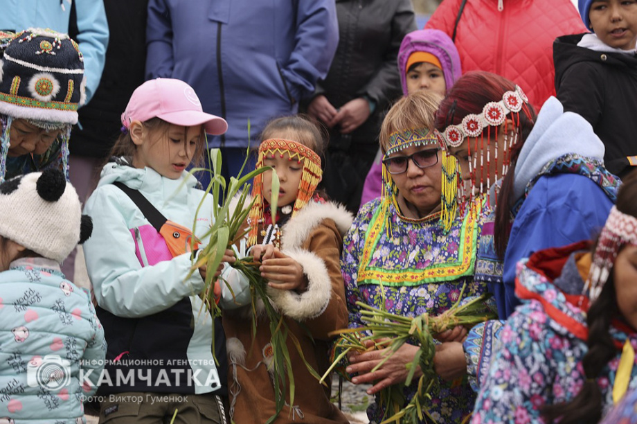 Национальный обрядовый праздник КМНС Камчатки провели по корякским и ительменским традициям. Фото: ИА «Камчатка»\Виктор Гуменюк. Фотография 19