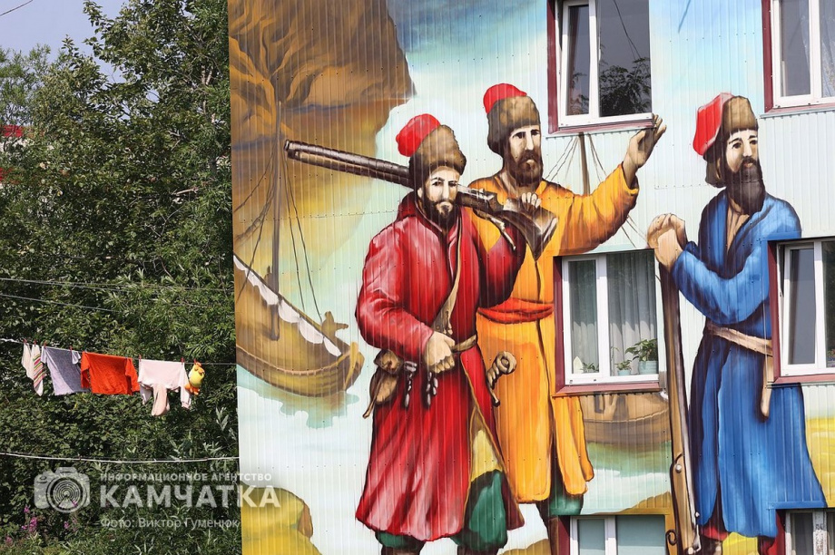 Камчатский стрит-арт. Фоторепортаж. фото: Виктор Гуменюк. Фотография 9