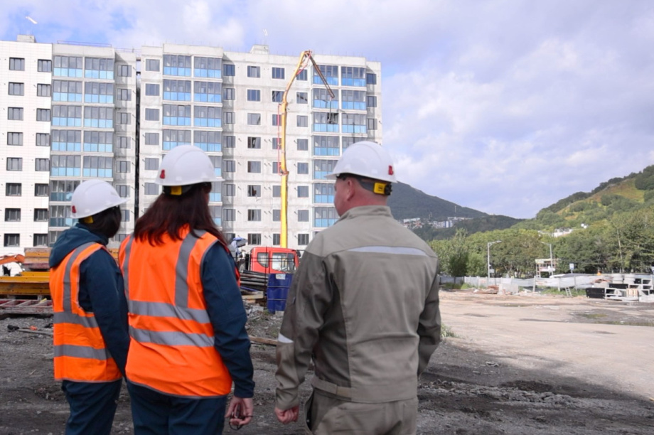 На Камчатке строят 25 многоквартирных домов . Фото: kamgov.ru