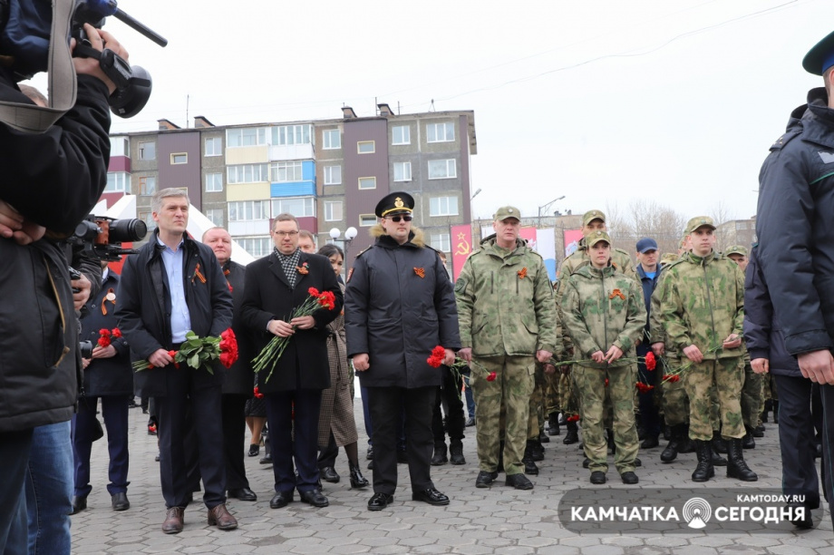 Памятные мероприятия в Парке Победы. Фото: Виктор Гуменюк. Фотография 88