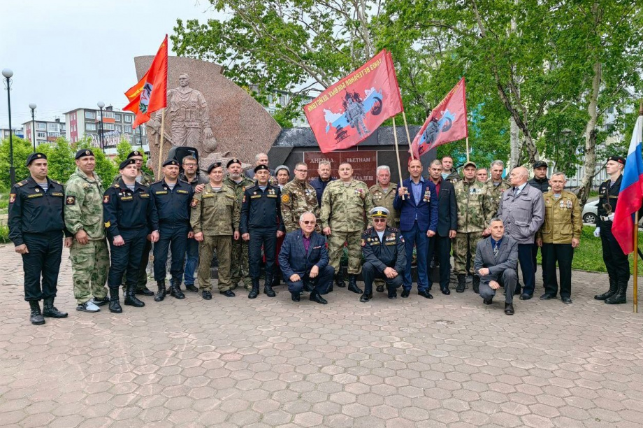 Памятный митинг в честь Дня ветеранов боевых действий состоялся в Петропавловске. Фото: duma.pkgo.ru. Фотография 1