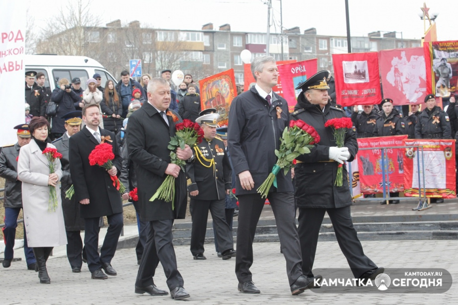 Памятные мероприятия в Парке Победы. Фото: Виктор Гуменюк. Фотография 41
