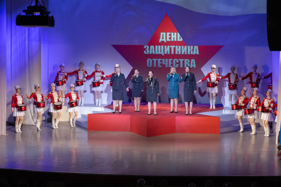 Торжественный вечер, посвящённый Дню защитника Отечества. Фото: «Камчатка Сегодня» \ Игорь Сафончик. Фотография 36