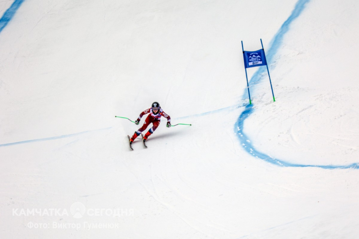 Второй день чемпионата России по горнолыжному спорту в скоростном спуске. Фоторепортаж. фото: Виктор Гуменюк. Фотография 6