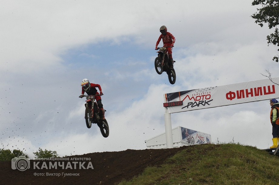 Сборная России победила на Кубке Содружества по мотокроссу на Камчатке. . Фотография 53