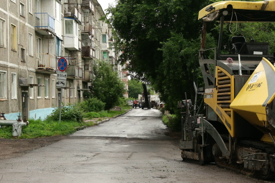 В Вилючинске привели в порядок 7 тысяч квадратов дорог. Фото: kamgov.ru