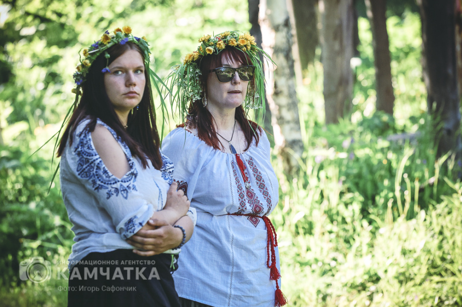 Иван Купала на Камчатке: славянский праздник на стойбище «Пимчах» (фоторепортаж). Фото: ИА «Камчатка» \ Игорь Сафончик. Фотография 4