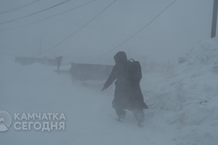 Белая стихия Камчатки (фоторепортаж). Фото: ИА «Камчатка». Фотография 9