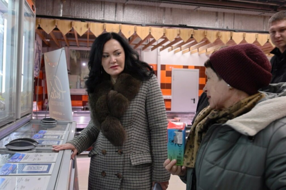 Председатель правительства Камчатки Юлия Морозова проверила работу проекта «Рыба Камчатская». Фото: kamgov.ru. Фотография 1