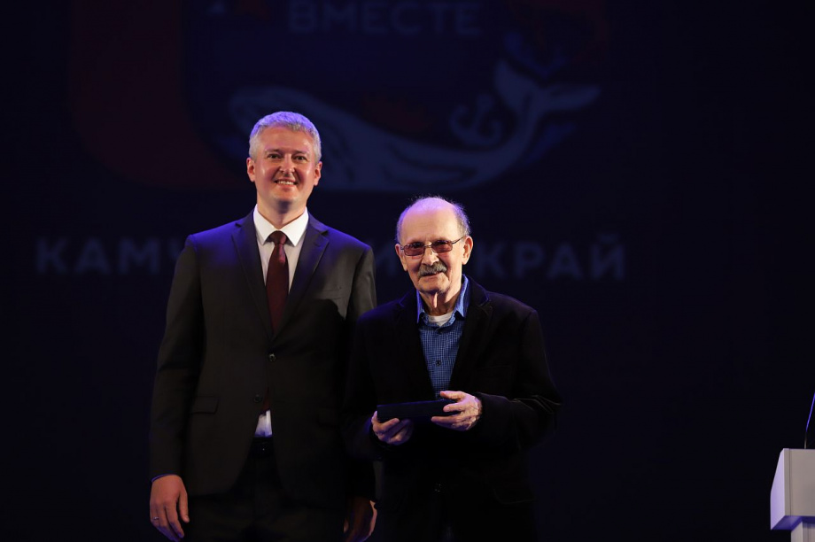 Церемония вручения государственных наград и наград Камчатского края. Фоторепортаж. Фото: Виктор Гуменюк. Фотография 45