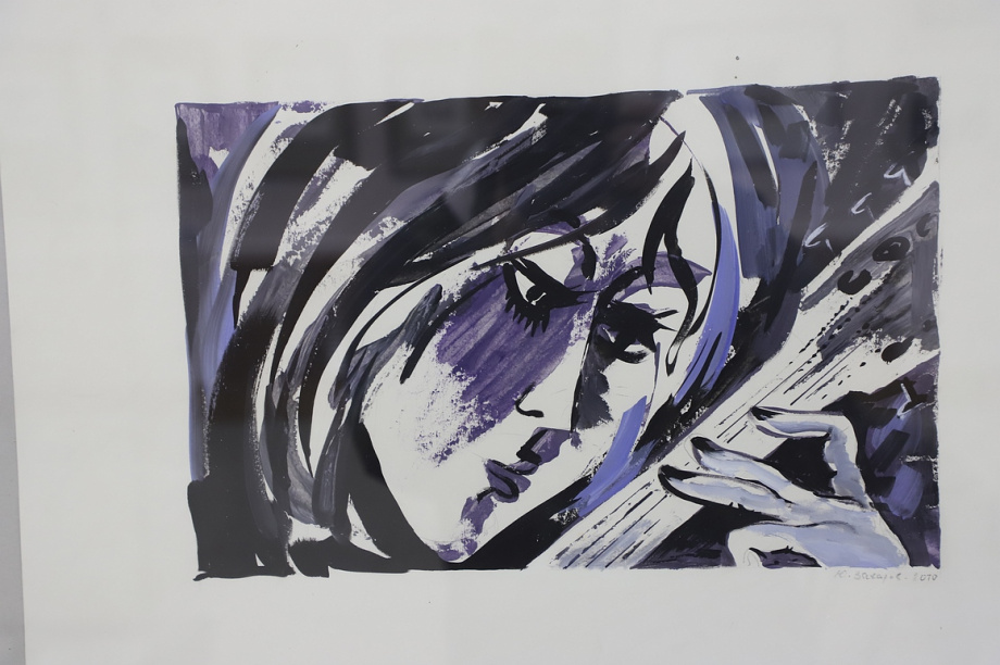 Персональная выставка Камчатского художника Юрия Захарова. Фоторепортаж. Фото: Виктор Гуменюк\ИА "Камчатка". Фотография 6