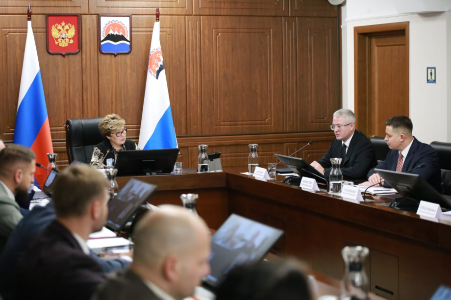 Губернатор Камчатки представил региональному парламенту обновленную команду. Фото: Законодательное собрание Камчатского края