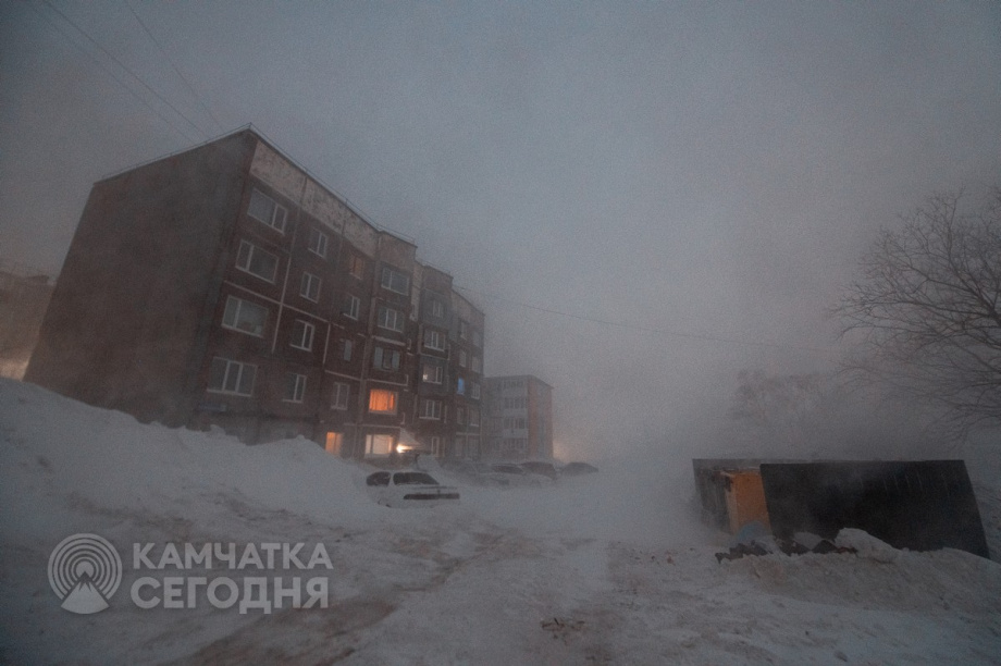 Белая стихия Камчатки (фоторепортаж). Фото: ИА «Камчатка». Фотография 1