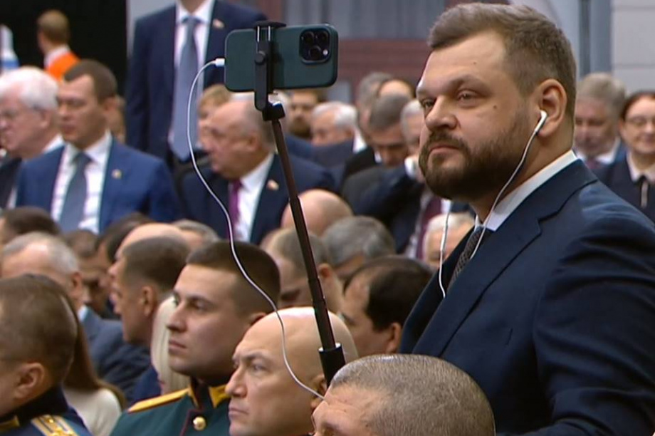 Гиперзвуковой комплекс «Кинжал» используют в зоне спецоперации. фото: скрин с трансляции послания