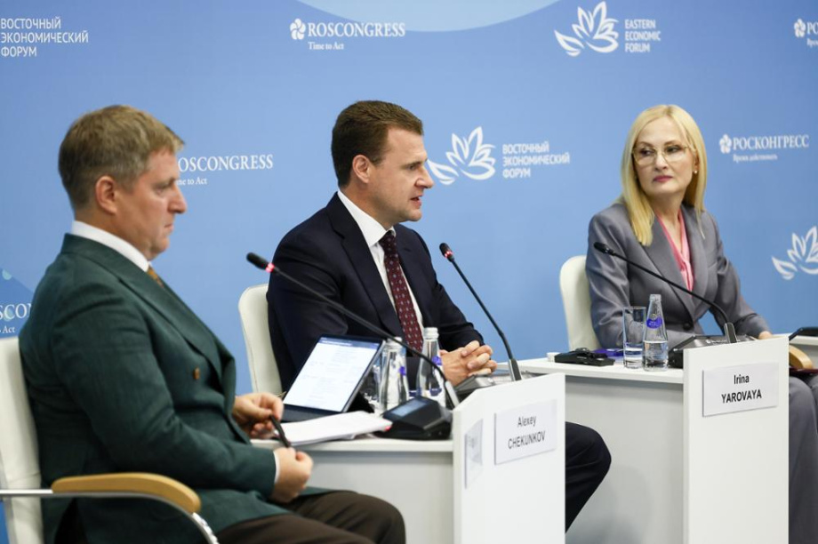 Ирина Яровая предложила уделить особое внимание сейсмобезопасности при реализации Стратегии развития ДВ. Фото: Росконгресс. Фотография 3