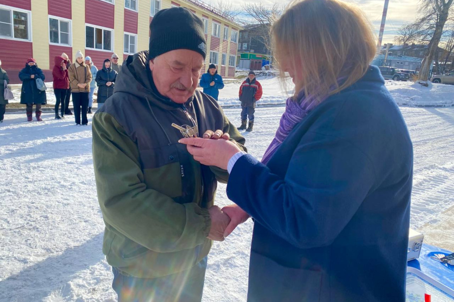 В камчатском поселке Ключи построили новый многоквартирный дом. Фото: администрация Усть-Камчатского округа. Фотография 3