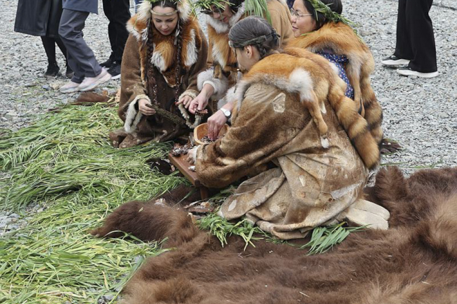 Национальный обрядовый праздник КМНС Камчатки провели по корякским и ительменским традициям. Фото: ИА «Камчатка»\Виктор Гуменюк. Фотография 11