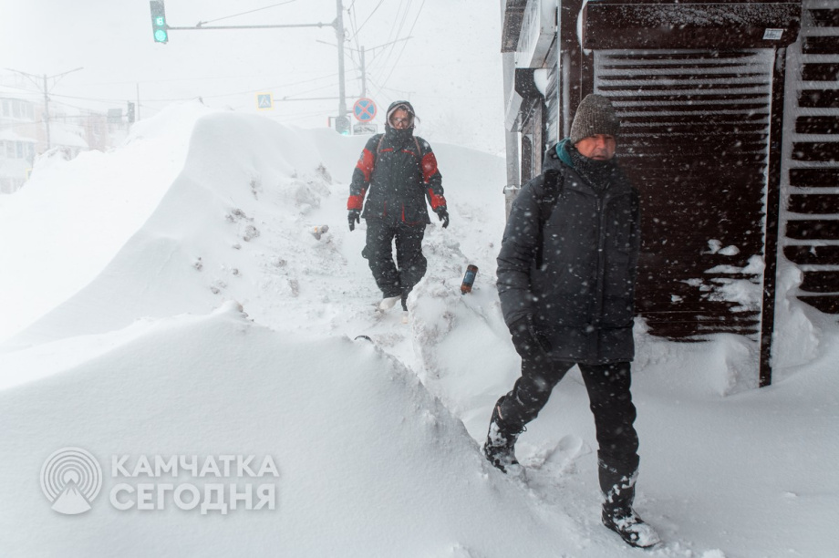 Белая стихия Камчатки (фоторепортаж). Фото: ИА «Камчатка». Фотография 25