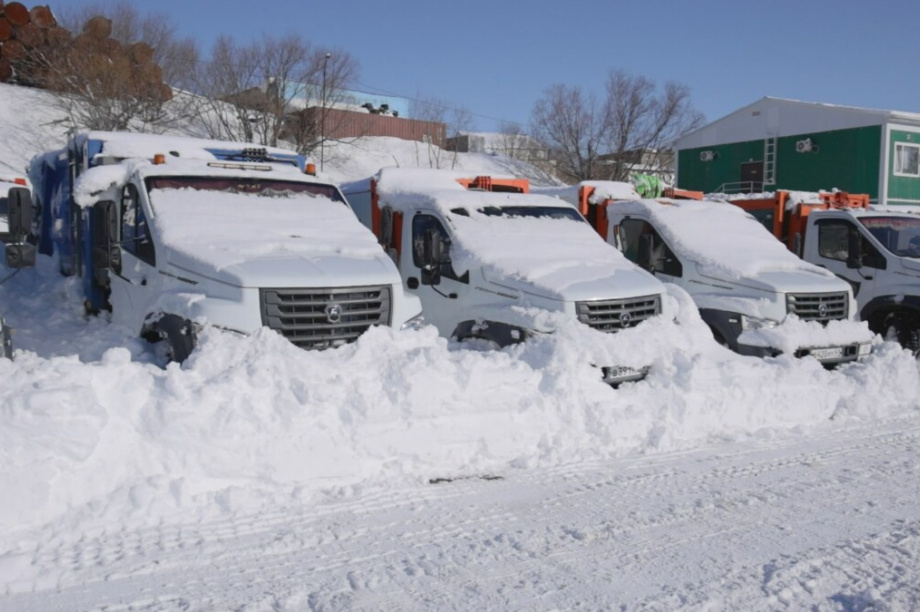 "Спецтранс" готов к вывозу мусора после пурги. Фото: kamgov.ru. Фотография 5