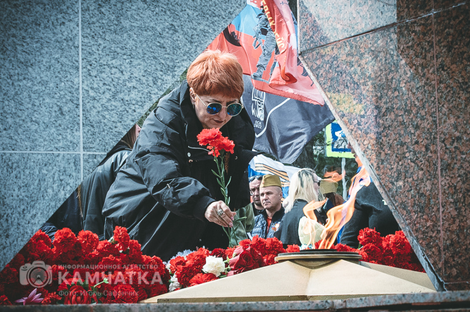 В честь 80-й годовщины Дня Победы на Камчатке провели рекордный автопробег  . . Фотография 55