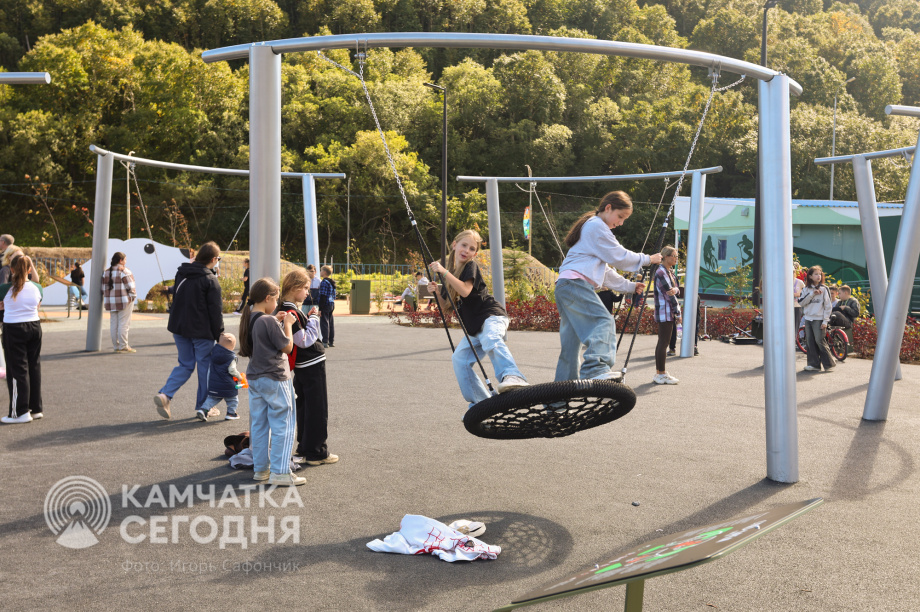Обновленный стадион «Спартак» в Петропавловске-Камчатском встречает гостей (фоторепортаж). . Фотография 30