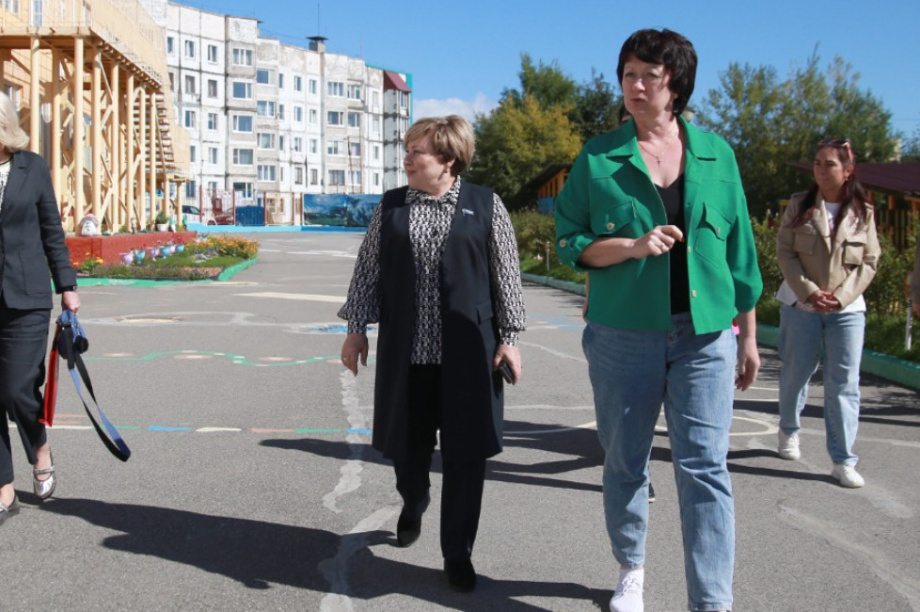 На Камчатке открылся парк для творчества и развития детей в детском саду «Россияночка». Фото: Заксобрание Камчатского края. Фотография 2