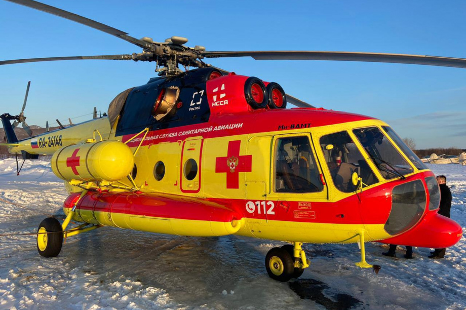 Камчатская санавиация получит в этом году новый вертолет. фото: kamgov.ru