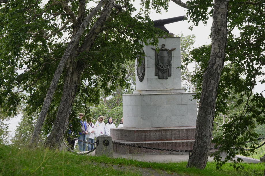 В Петропавловске-Камчатском отметили 172-ю годовщину героической обороны порта. Фото: администрация Петропавловска-Камчатского. Фотография 7