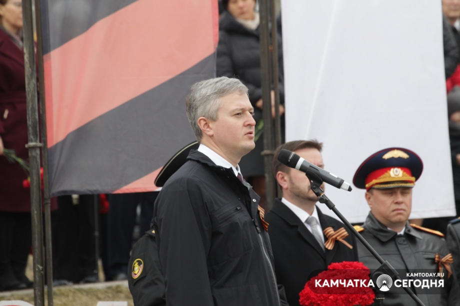 Памятные мероприятия в Парке Победы. Фото: Виктор Гуменюк. Фотография 29
