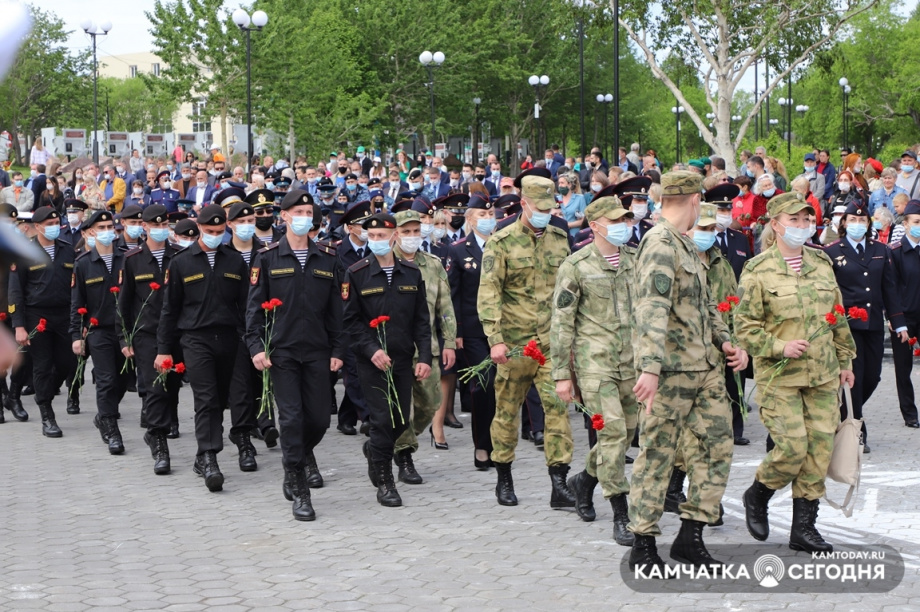 День памяти и скорби. Фото: Виктор Гуменюк / информационное агентство "Камчатка". Фотография 7