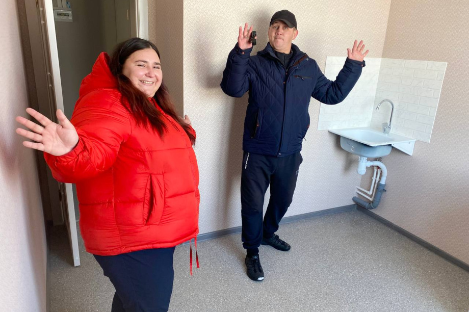 В камчатском поселке Ключи построили новый многоквартирный дом. Фото: администрация Усть-Камчатского округа. Фотография 6