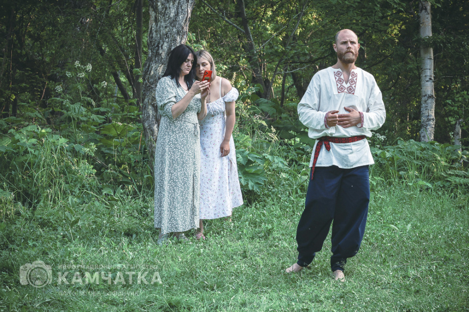 Иван Купала на Камчатке: славянский праздник на стойбище «Пимчах» (фоторепортаж). Фото: ИА «Камчатка» \ Игорь Сафончик. Фотография 37
