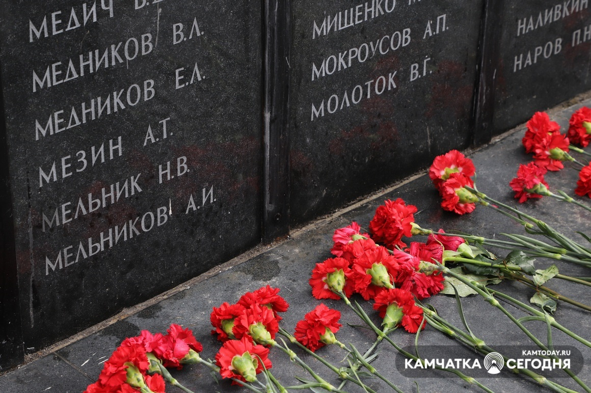 Памятные мероприятия в Парке Победы. Фото: Виктор Гуменюк. Фотография 45