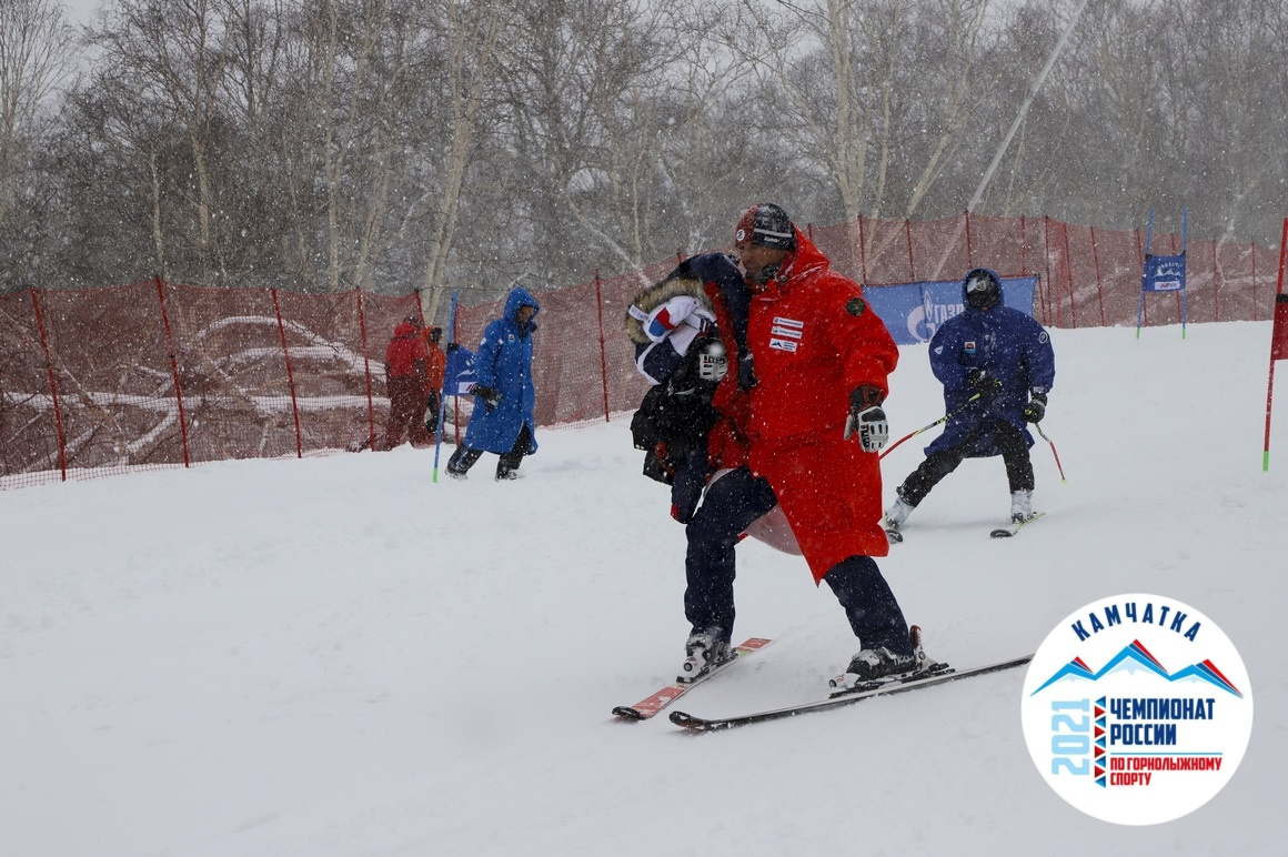 Финальный день соревнований горнолыжников на «Морозной». Фото: Виктор Гуменюк. Фотография 22