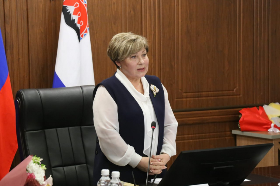 Ирина Унтилова возглавила парламент Камчатки. Фото: ЗСКК