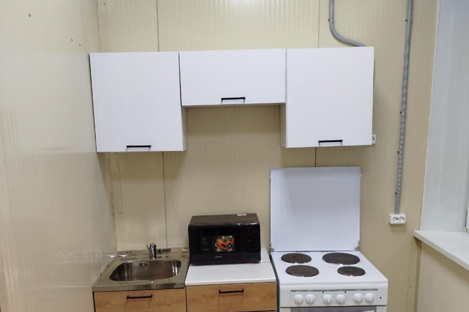 Быстровозводимые здания для спасателей построены в отдаленных районах Камчатки. . Фотография 4