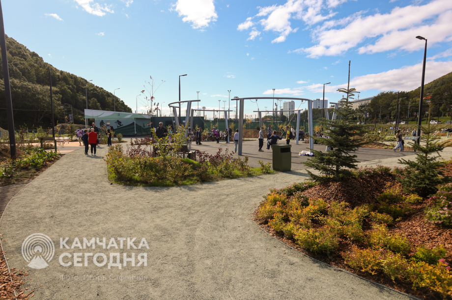 Обновленный стадион «Спартак» в Петропавловске-Камчатском встречает гостей (фоторепортаж). . Фотография 32