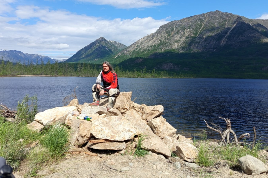 Мотопутешествие словака через всю Россию с остановкой на Камчатке. . Фотография 18